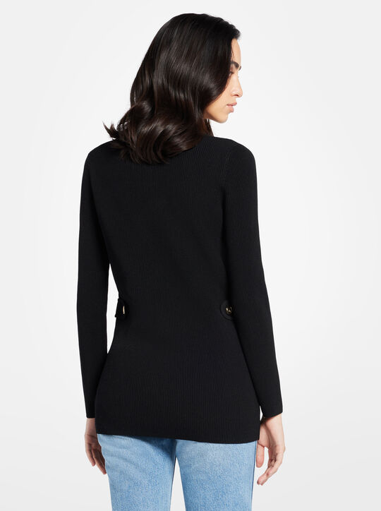 michael kors stretch knit cardigan