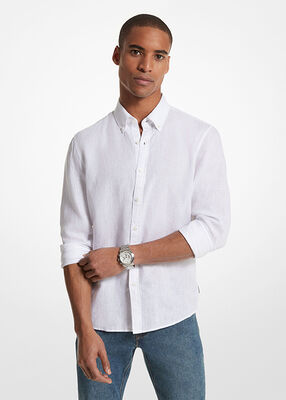 michael kors linen shirt