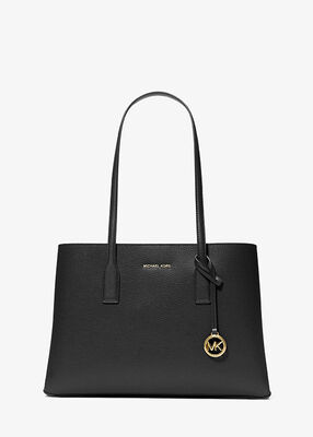 michael kors ruthie medium pebbled leather tote bag