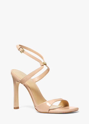 michael kors amara patent leather sandal