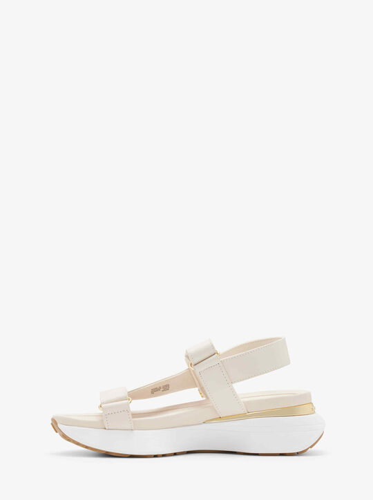 michael kors ari leather sport sandal